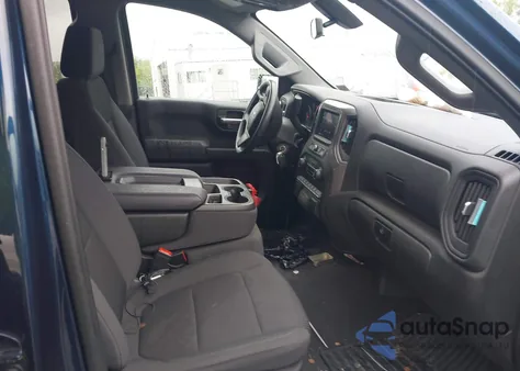 2021 Chevrolet Silverado 1500 4Wd Short Bed Custom из США, поврежденный, VIN 3GCPYBEK3MG294668